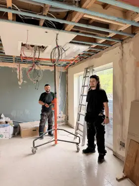 Click Here To Enlarge This Photo Of Socket and Lighting Installation