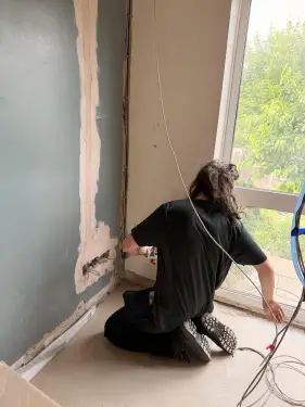 Click Here To Enlarge This Photo Of Socket and Lighting Installation