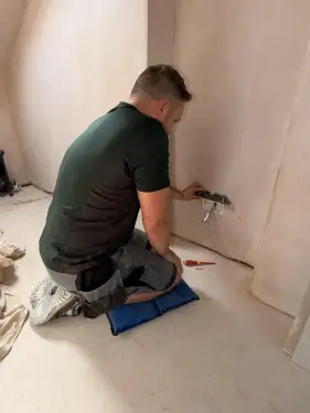 Click Here To Enlarge This Photo Of Socket and Lighting Installation